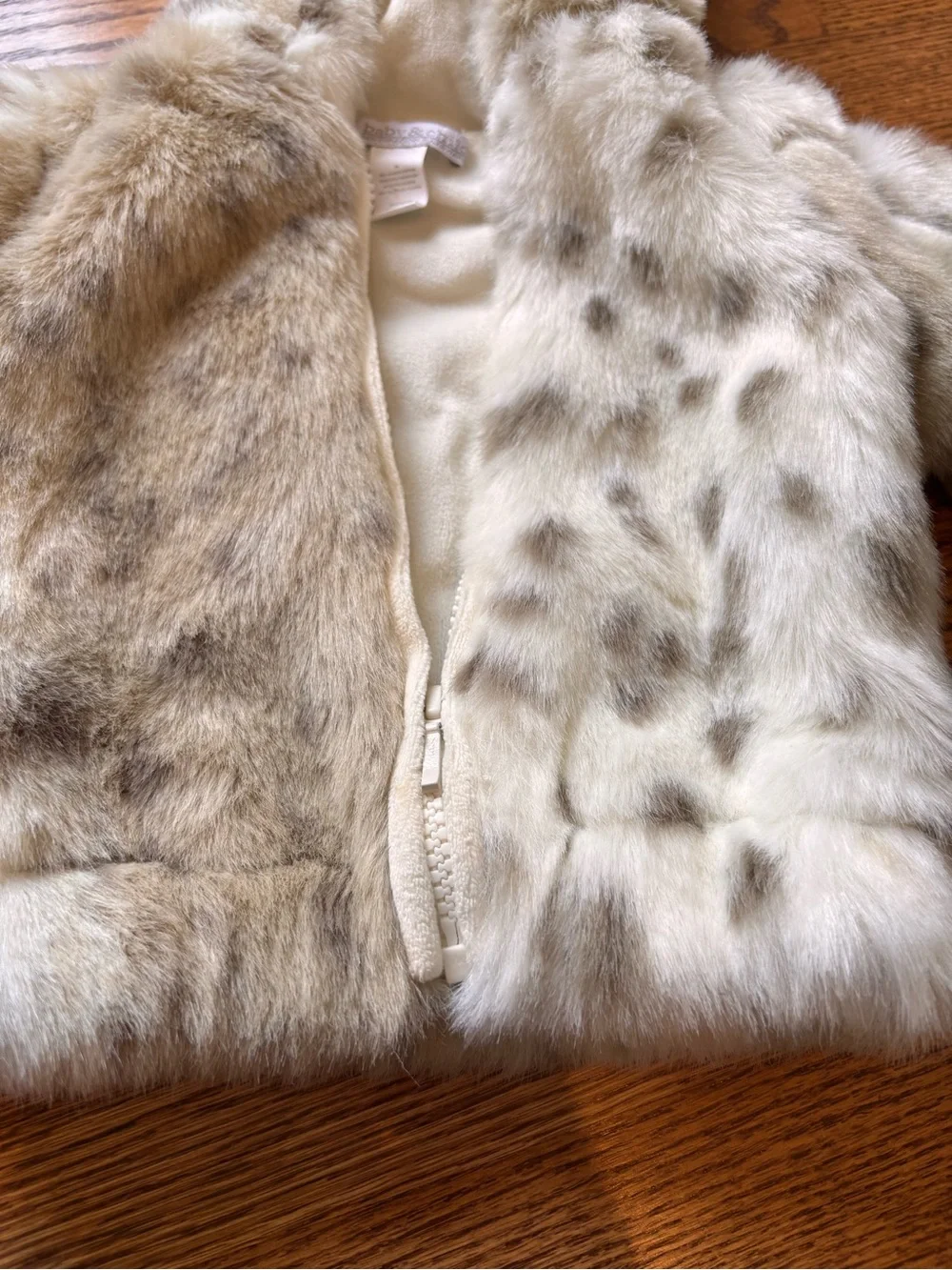 Restoration Hardware Baby & Child Luxe Faux Fur Hooded Jacket